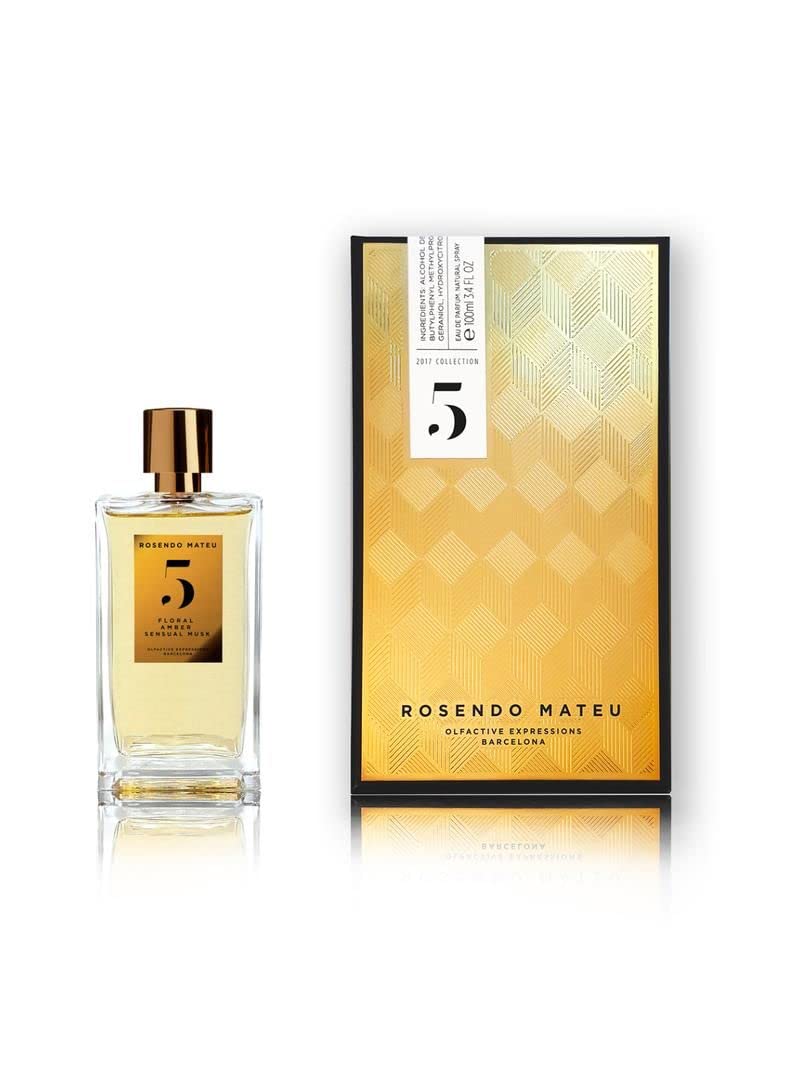Rosendo Mateu No. 5 Floral, Amber, Sensual Musk EDP 100 ml - Florensa Store