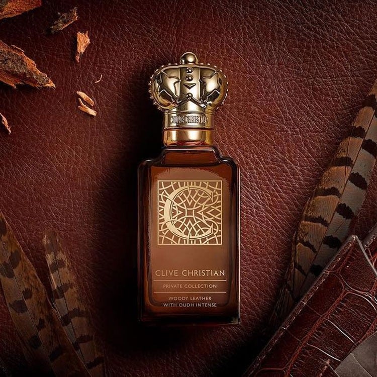 C Woody Leather With Oudh Intense 50ml by Clive Christian